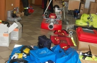 Strażacy z nowym sprzętem