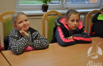 Dzieci z wizytą w Urzędzie Miejskim w Sławie