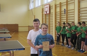 Znamy najlepszych w powiecie w tenisie stołowym