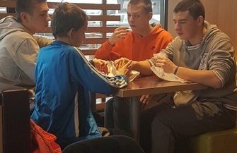 Dzieci z Ośrodka Szkolno Wychowawczego na wycieczce w Warszawie