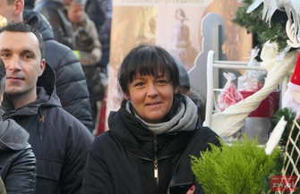 Święty Mikołaj na rynku we Wschowie