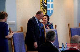 Samorządowcy spotkali się we Wschowie mieście Geremka