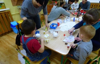 Warsztaty Bożonarodzeniowe w Przedszkolu