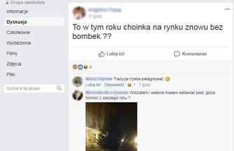 Choinkę przed wschowskim ratuszem można ozdobić w nocy