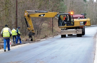 Dwa odcinki przebudowanych dróg już przejezdne