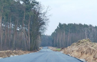 Dwa odcinki przebudowanych dróg już przejezdne