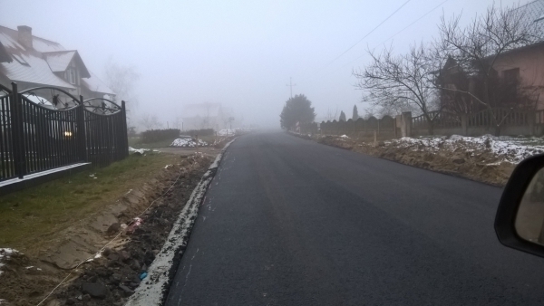 Przebudowa drogi gminnej w Miastku