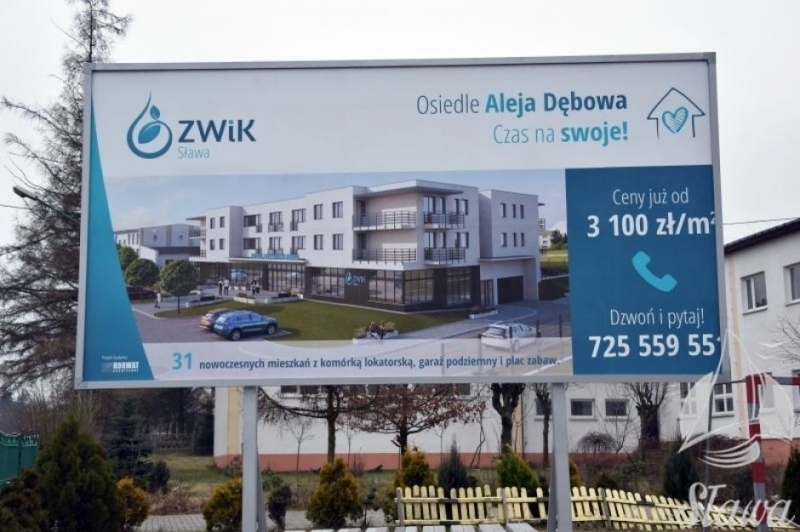 ZWiK Sława wybuduje 31 nowych mieszkań