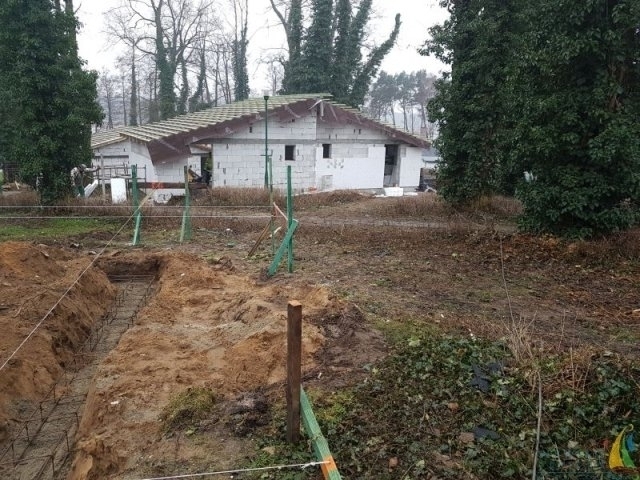 Domki bliźniacze na terenie SCKiW