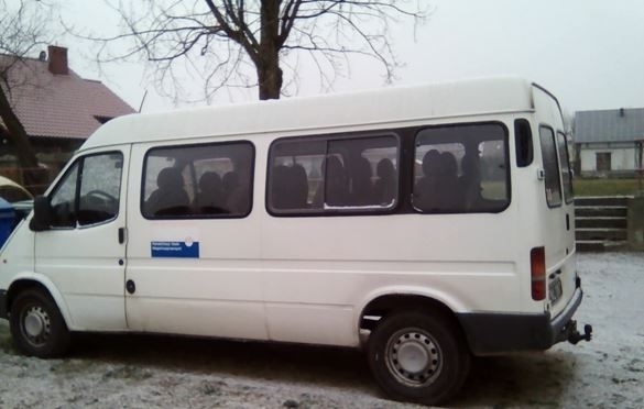 Ogłoszenie o nieograniczonej aukcji na sprzedaż samochodu marki Ford Transit - aktualizacja