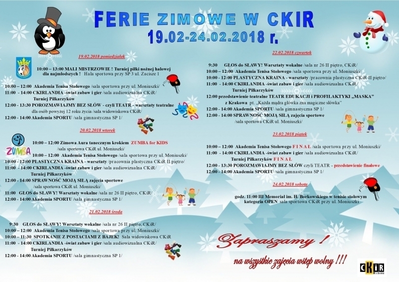 Jak spędzić czas w ferie we Wschowie