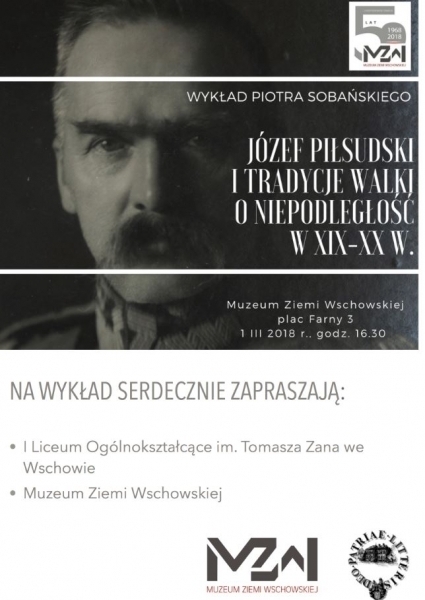 Wykład Piotra Sobańskiego w muzeum