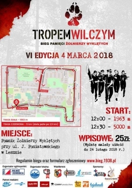 Bieg Pamięci Żołnierzy Wyklętych TROPEM WILCZYM