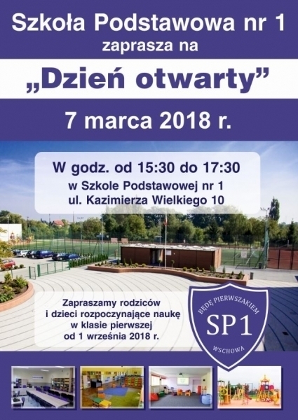 Dzien otwarty w Szkole Podstawowej nr 1