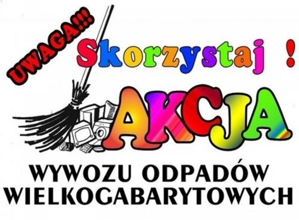 Objazdowa zbiórka odpadów wielkogabarytowych oraz zużytego sprzętu elektrycznego i elektronicznego