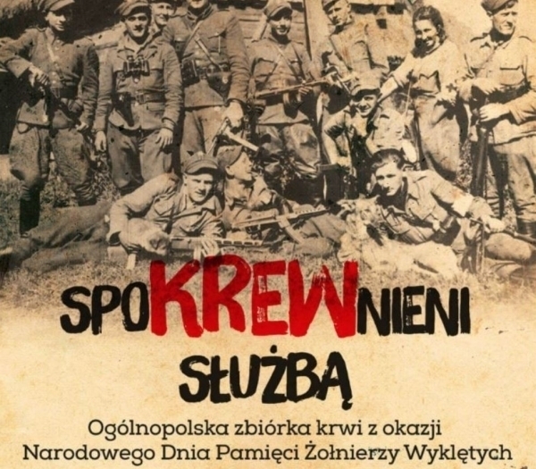 Spokrewnieni Służbą. Akcja krwiodawstwa w szpitalu w Wolsztynie.