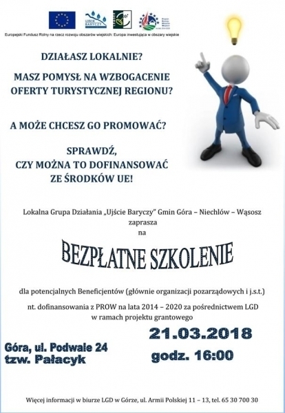 Bezpłatne szkolenie z Funduszy Unijnych