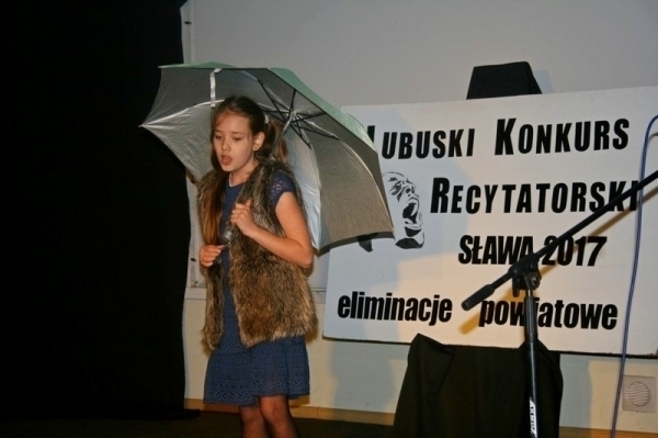 Sława W kwietniu eliminacje powiatowe Lubuskiego Konkursu Recytatorskiego