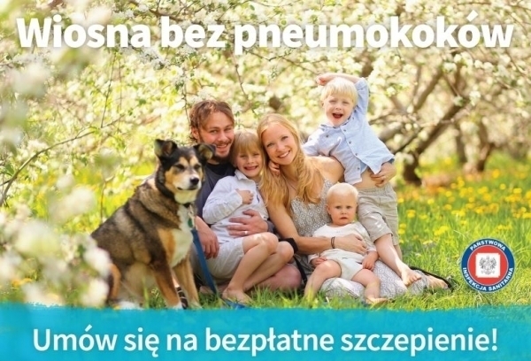 Bezpłatne i dobrowolne szczepienia dzieci przeciwko pneumokokom