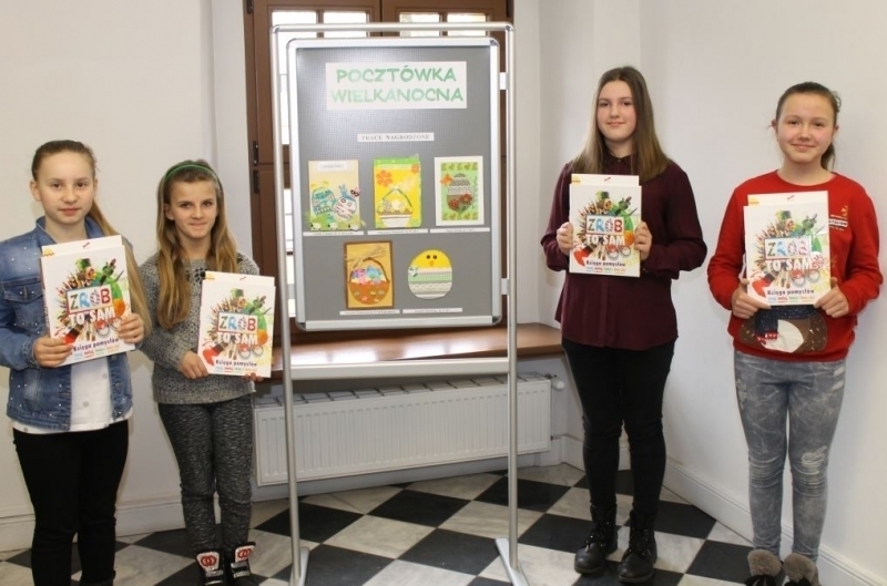 Biblioteka rozstrzygnęła konkurs Pocztówka wielkanocna
