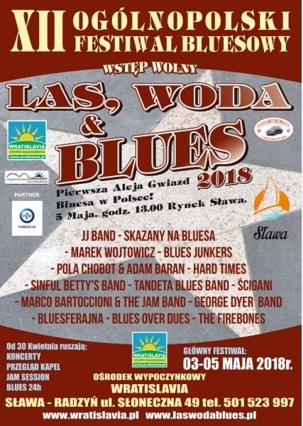 Zbliża się majowe święto bluesa czyli XII Ogólnopolski Festiwal Bluesowy Las Woda Blues w Radzyniu