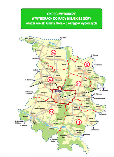 Ustalono nowe okręgi wyborcze i obwody głosowania