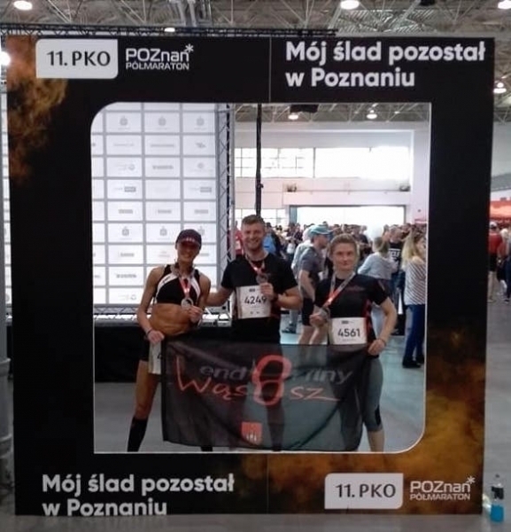 KS ENDORFINY Wąsosz pobiegli w 11 Półmaratonie w Poznaniu