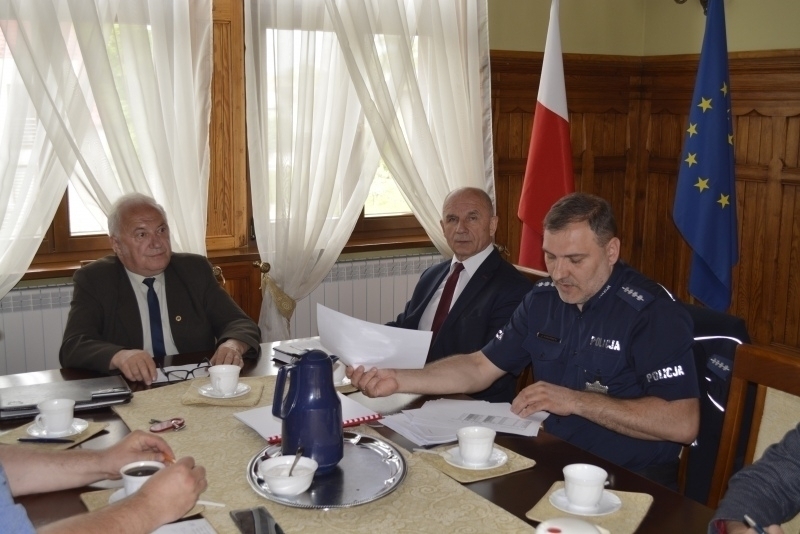 Omówienie porządku publicznego w Gminie Góra