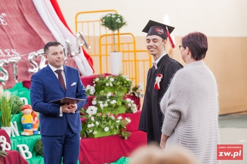 Zakończenie roku szkolnego dla maturzystów w I Zespole Szkół im. Stanisława Staszica we Wschowie