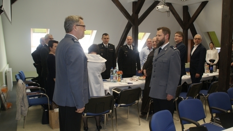 Maciej Olejniczak po 27 latach służby odszedł na emeryturę