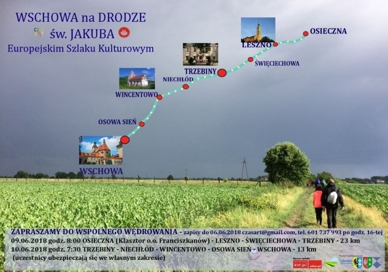 Wschowa na Drodze św. Jakuba - Europejskim Szlaku Kulturowym