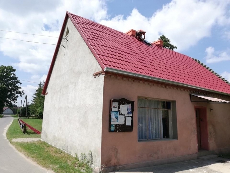 Remont świetlicy w miejscowości Wiklina