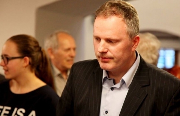 Spotkanie autorskie z Piotrem Bojarskim przy okazji kryminału którego akcja dzieje się we Wschowie