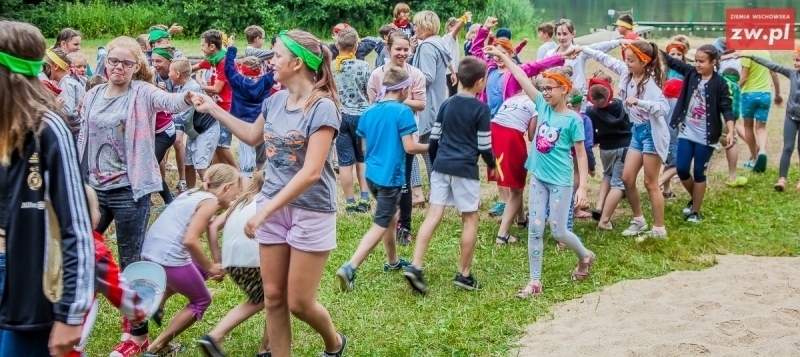 Dzieci z terenu gminy wypoczywają na półkolonii w Lginiu