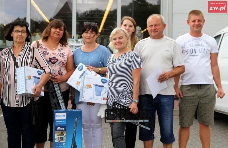 Nagrody za wierszyki w konkursie Bricomarche