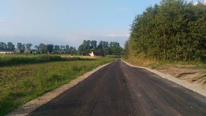 Nowa droga w Glince już gotowa