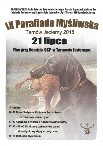 Już jutro parafiada myśliwska