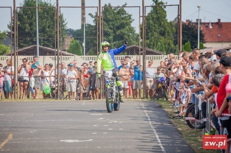 Gwiazdy trialu motocyklowego w Sławie