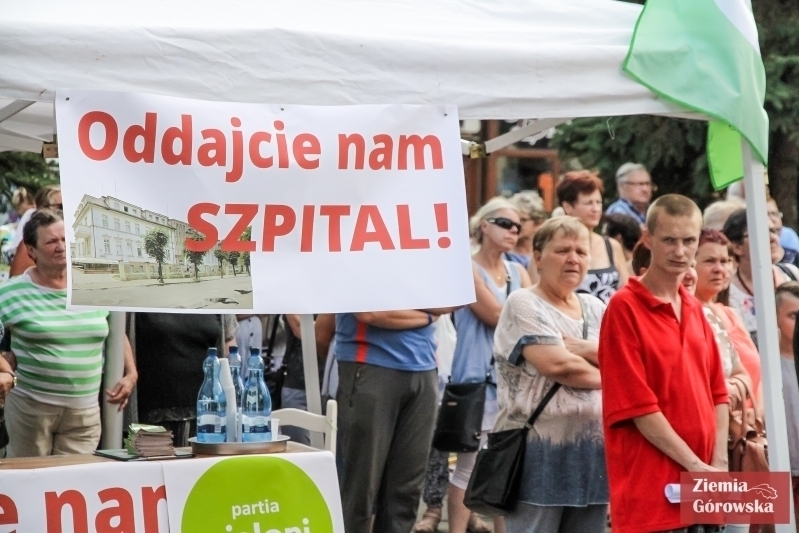 Bój o szpital w Górze