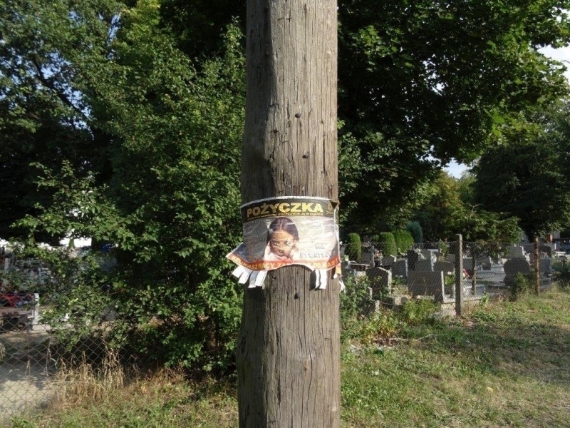 Kto pozwolił chwilówkom oklejać słupy i rynny