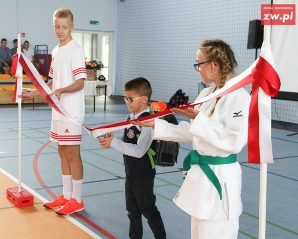 Otwarcie hali sportowej w Ciosańcu