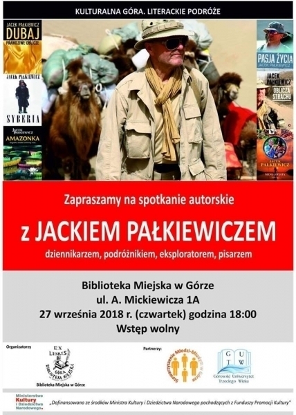 Jacek Pałkiewicz w Górze - spotkanie już w ten czwartek