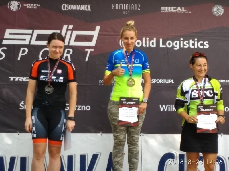 Górowska policjantka na podium