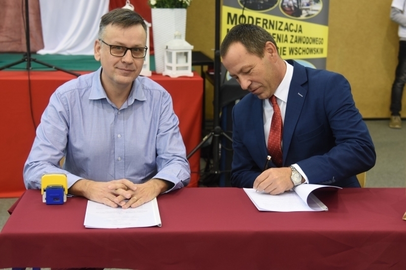 Umowy o współpracy I Zespołu Szkół z pracodawcami