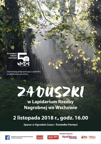 Zaduszki w Lapidarium Rzeźby Nagrobnej