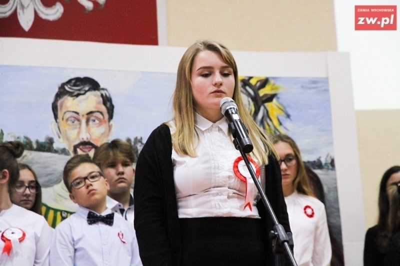 Obchody Święta Niepodległości w Szkole Podstawowej w Sławie