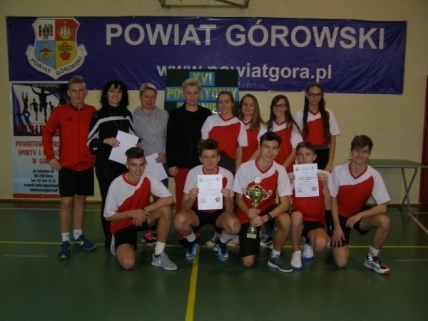 XVI Powiatowy Turniej Dzień Matematyki i Sportu w kategorii starsi