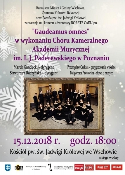 Zaproszenie na koncert adwentowy