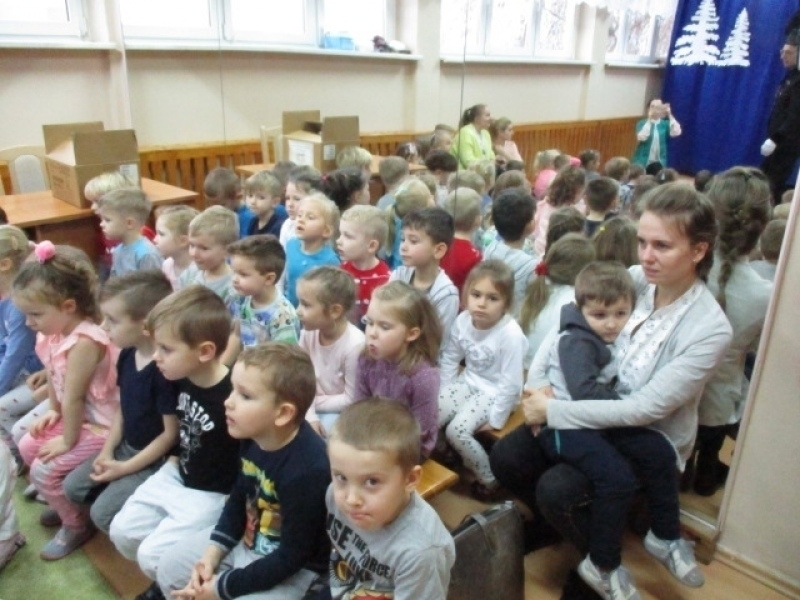 Przedszkole Publiczne Jasia i Małgosi odwiedził górnik