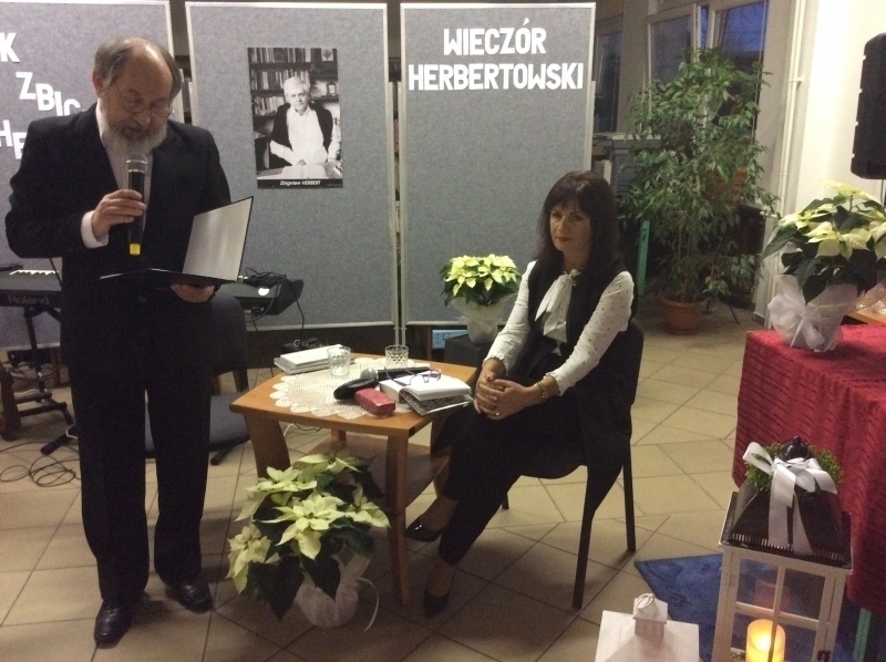 Wieczór Herbertowski w Bibliotece Miejskiej